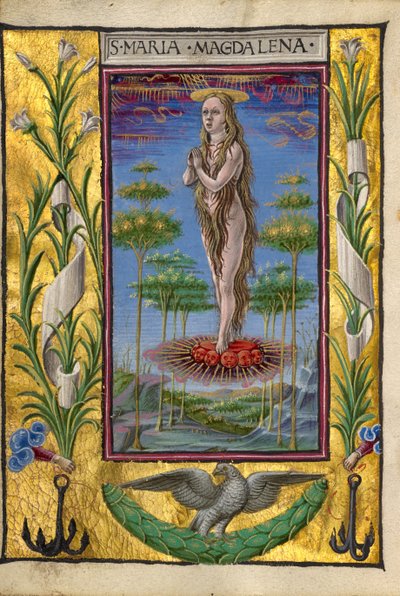 Marie Magdaléna vznesená do výše od Taddeo Crivelli