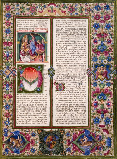 Kniha moudrosti, z I. dílu Bible z Borso d