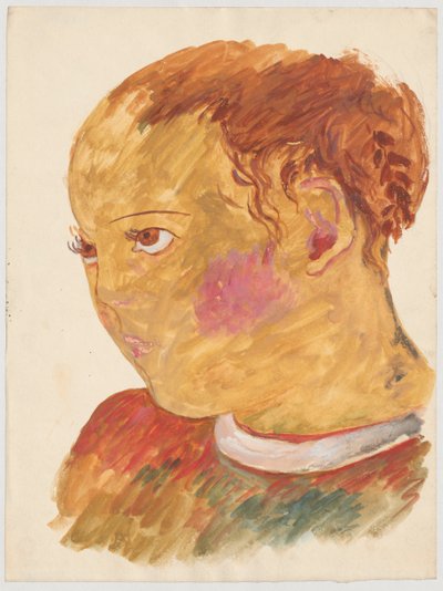 Mädchenkopf od Tadeusz Makowski