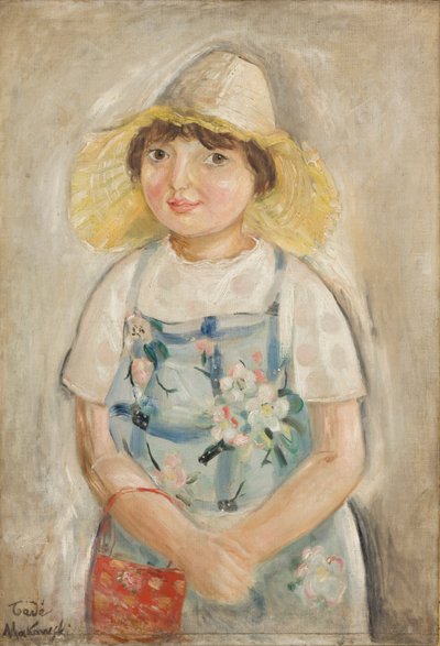 Malá Gioconda od Tadeusz Makowski