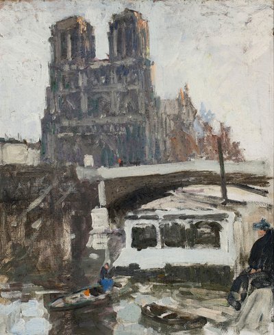Notre-Dame od Tadeusz Makowski