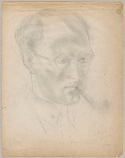 Portrét Marcela Gromeira od Tadeusz Makowski
