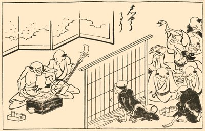 Hudebníci, 1793, 1924. od Takehara Shunchosai