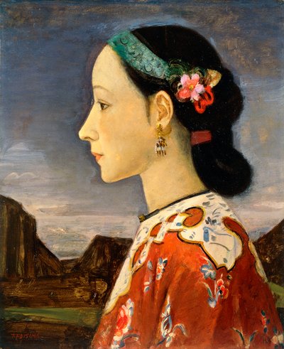 Profil ženy od Takeji Fujishima