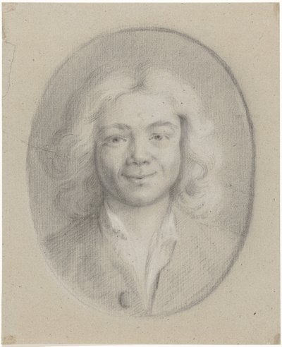 usměvavý mladý muž od Tako Hajo Jelgersma (attributed to)