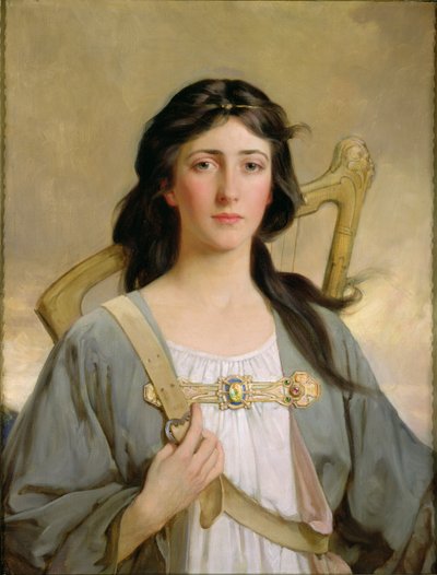 Erin, Duch Irska, 1898 od Talbot Hughes