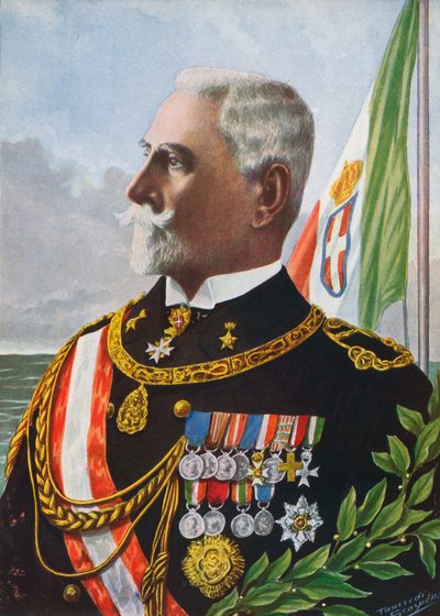 Admirál Paolo Thaon z Revel od Tancredi Scarpelli