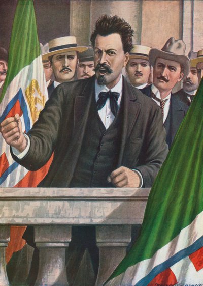 Cesare Battisti požaduje, aby Itálie zaútočila na Rakousko od Tancredi Scarpelli