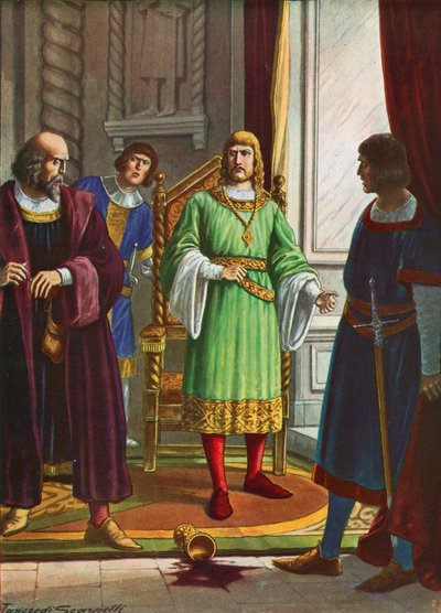 Fridrich II. měl podezření, že lék byl otráven. od Tancredi Scarpelli