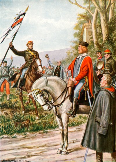 Garibaldi v Dijonu od Tancredi Scarpelli