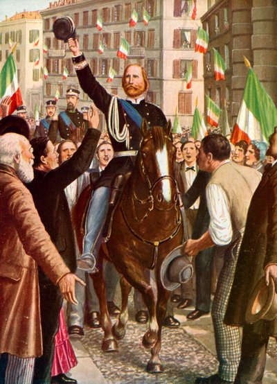 Garibaldiho vítězný pochod od Tancredi Scarpelli