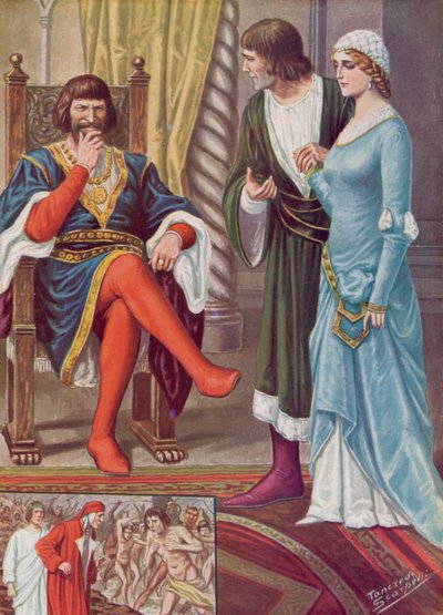 Ilustrace k Dantově Božské komedii od Tancredi Scarpelli