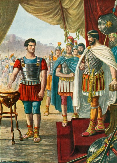 Mucius Scaevola od Tancredi Scarpelli