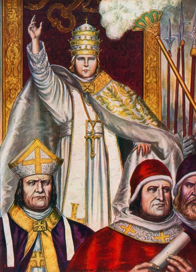 Papež Benedikt IX. zvolil papeže ve věku 12 let v roce 1032 od Tancredi Scarpelli