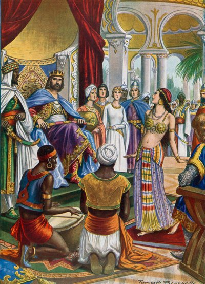 Roger II Sicílie, který se obklopil orientální nádherou od Tancredi Scarpelli