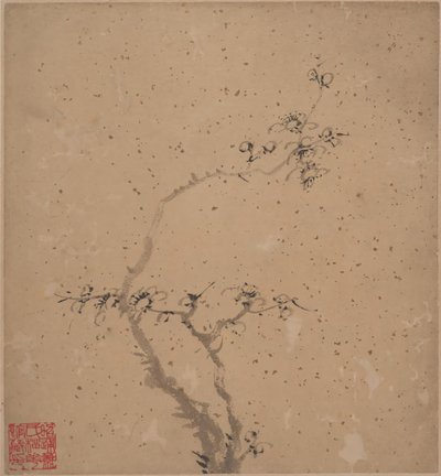 Kvetoucí švestka z roku 1840. od Tang Yifen