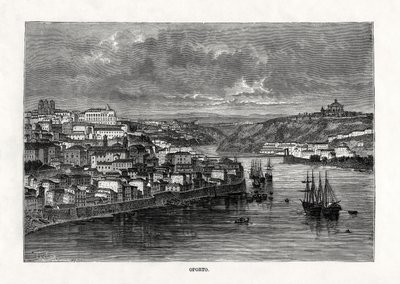 Porto, Portugalsko, 19. století od Taylor