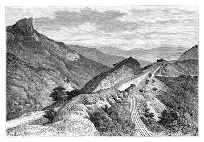 Bhor Ghat, poblíž Khadala, Indie, 1895. od Taylor