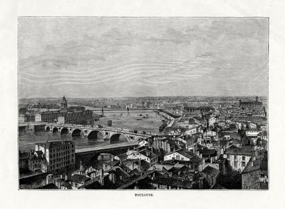 Toulouse, Francie, 1879 od Taylor