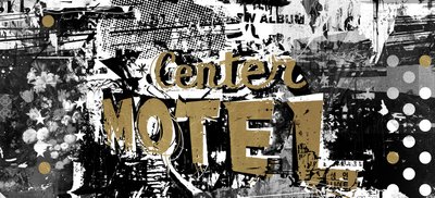 Center Motel, 2015 (koláž na plátně) od Teis Albers
