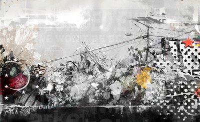 Flourish, 2016 (kombinovaná technika na plátně) od Teis Albers