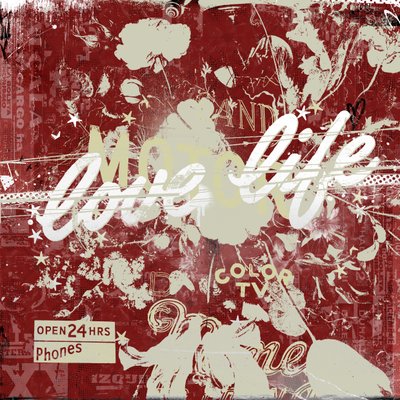 Love Life, 2015 (koláž na plátně) od Teis Albers