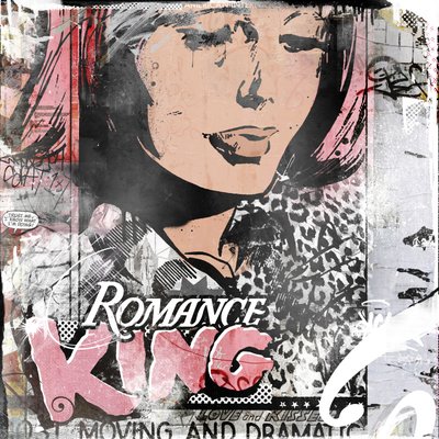 Romance King, 2014 (akryl, barva ve spreji na plátno) od Teis Albers