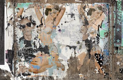 Taste of life, 2015 (koláž na plátně) od Teis Albers