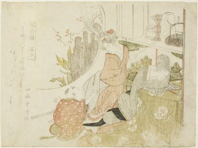 ←Uangji (japonsky: soshi), ze série „lekce Shunshoku“ od Teisai Hokuba