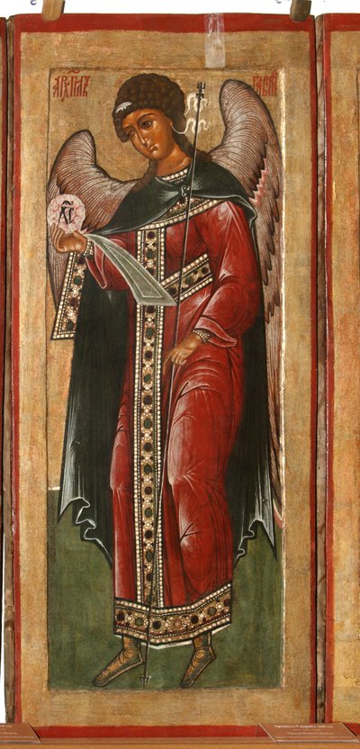 Archanděl Gabriel, 1645 od Terenty Fomin