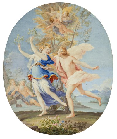 Apollo a Dafné od Teresa del Po