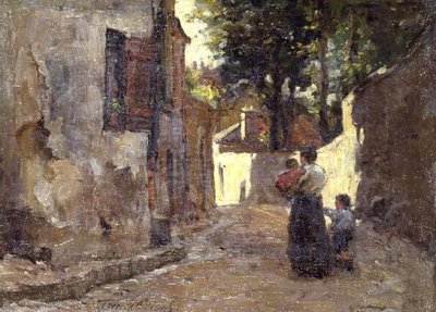 Boční ulice, Honfleur od Terrick Williams