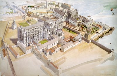 Jewel Tower, Westminster, c1510, c1990-2010. od Terry Ball