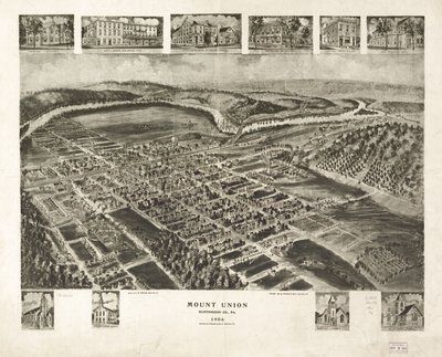 Mount Union, Huntingdon Co. od Thaddeus Mortimer Fowler