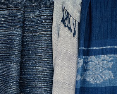 Současná indigová tkanina, Thajsko (textil) od Thai School