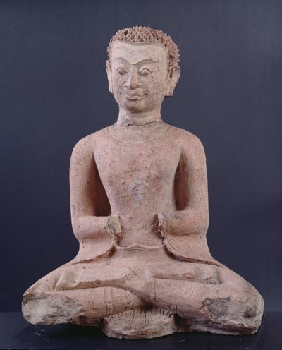Učedník v adoraci (terakota) od Thai School