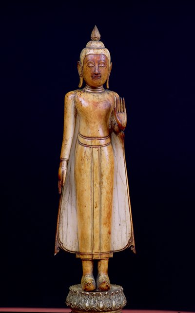 Stojící Buddha, styl Rattanakosin od Thai School