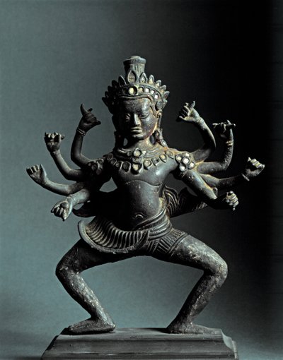 THAJSKÉ UMĚNÍ: Lokevsara Bódhisattva nebo Šiva. Styl Lopburi. od Thai School