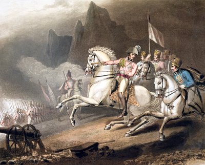 Bitva u Pyrenejí, Španělsko, 28. července 1813 1819 od Thales Fielding