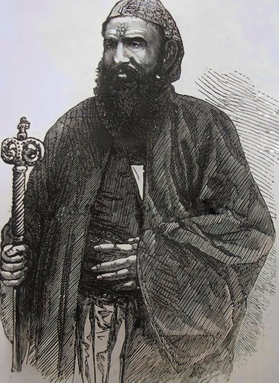 Athanasius Stephanos, syrský pravoslavný biskup od The Illustrated London News