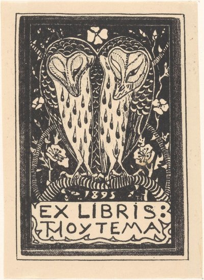 Ex libris Thea van Hoytemy od Theo van Hoytema
