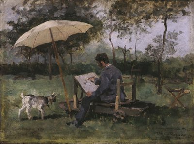 Obraz Armanda Heinse (olej na panelu) od Théo van Rysselberghe
