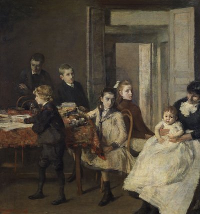 Děti Françoise Van Rysselbergheho od Théo van Rysselberghe