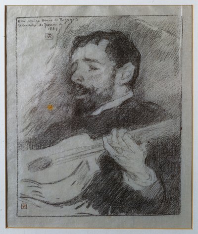 Kytarista od Théo van Rysselberghe