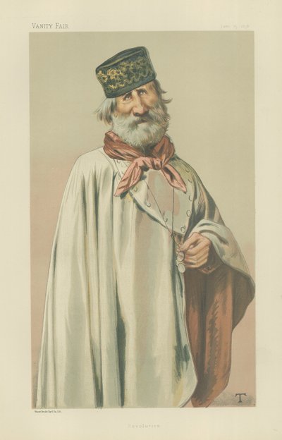 Generál Giuseppe Garibaldi od Theobald Chartran