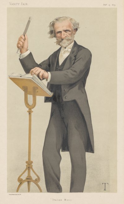 Vanity Fair: "Italská hudba" od Theobald Chartran