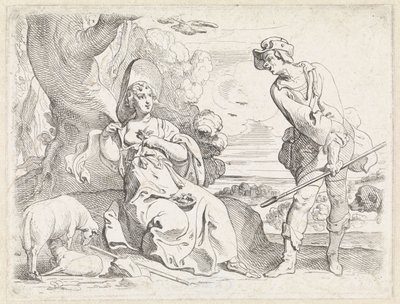 Pastýř a Pastýřka od Theodoor van Thulden