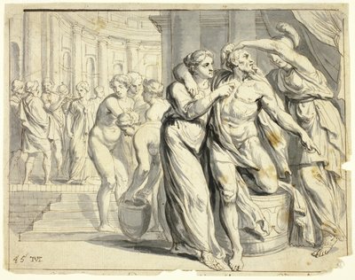 Návrat Odyssea od Theodoor van Thulden
