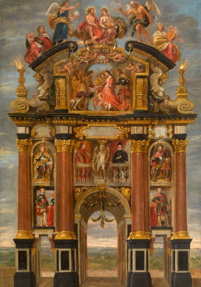 Triumphbogen von König Philipp IV. von Spanien od Theodoor van Thulden