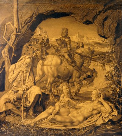 Středový panel Tři věky života od Theodor Baierl
